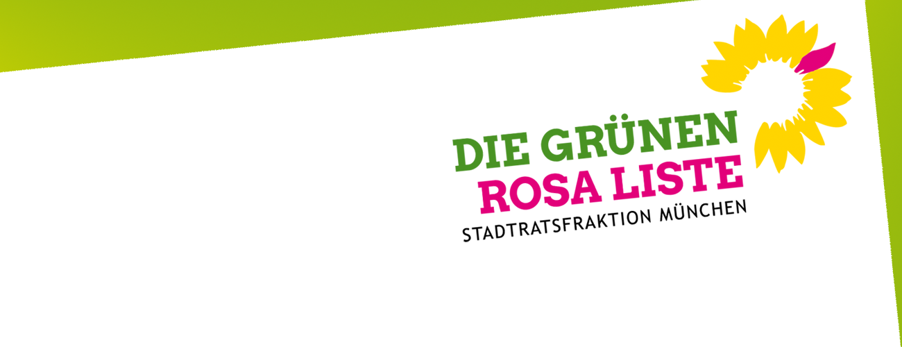 Logo Grün-Rosa Stadtratsfraktion München